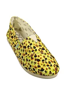 Paez Damskie Classic Print Flower Power Espadryle, Amarillo, 35 EU, żółty, 35 EU - Espadryle damskie - miniaturka - grafika 1