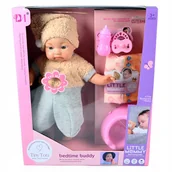 Lalki dla dziewczynek - Bobas Lalka Jak Żywa Noworodek Niemowlak Mówi Płacze Śmieje Się + Nocnik - miniaturka - grafika 1