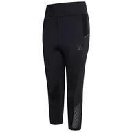 Spodnie sportowe damskie - Legginsy damskie 3/4 Dare 2b Shine Bright 3/4 Rozmiar: XS / Kolor: czarny - miniaturka - grafika 1