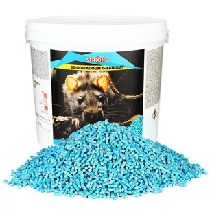 Trutka Na Myszy I Szczury Granulat Niebieski Brodifakum Strong 3 Kg - Zwalczanie i odstraszanie szkodników - miniaturka - grafika 1