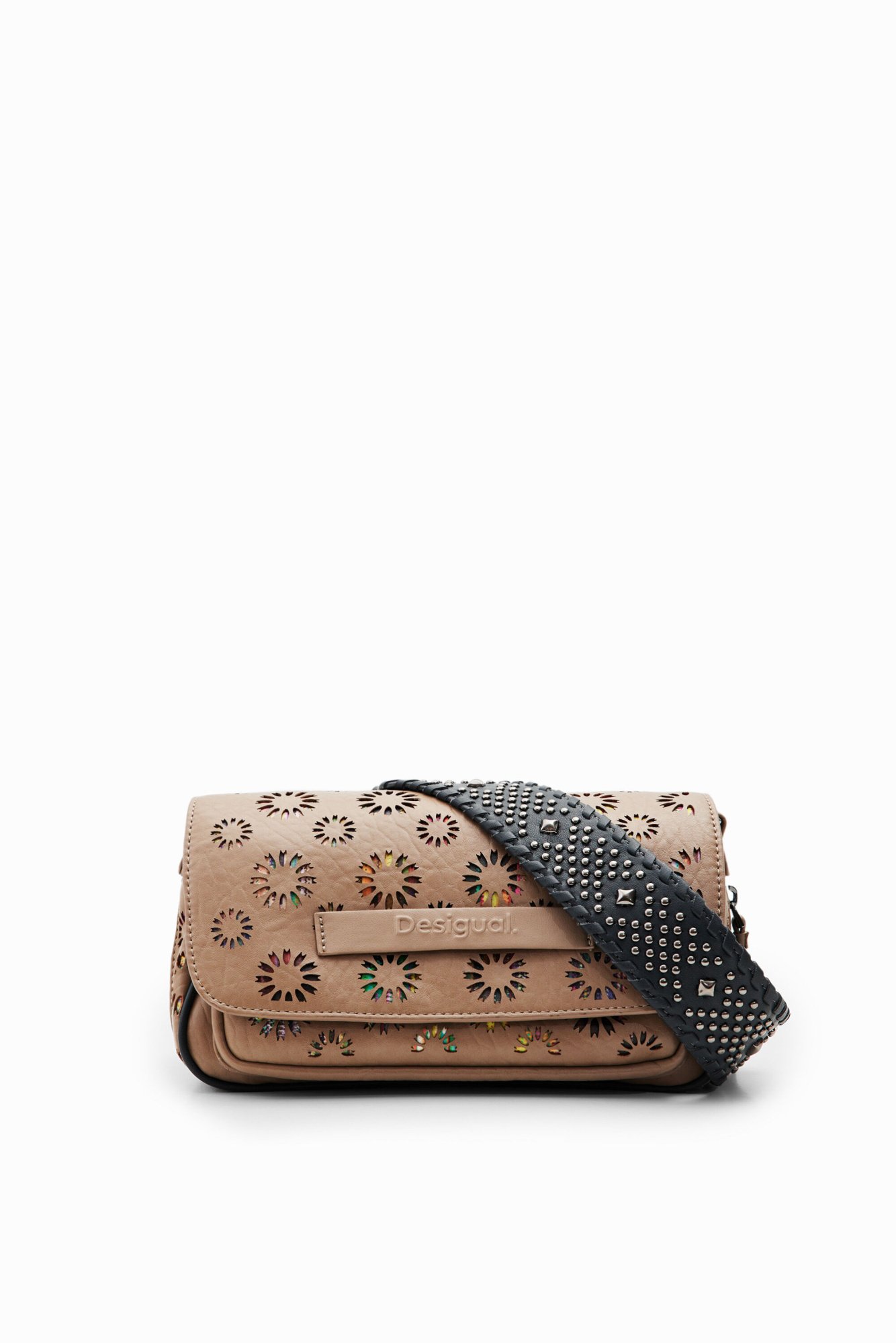 DESIGUAL Fantastic Torebka damska Beżowy Kolor: Beżowy, Rozmiar: UNI