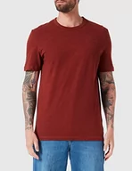 Koszulki męskie - s.Oliver Bernd Freier GmbH & Co. KG Męski t-shirt z krótkim rękawem, brązowy, L, brązowy, L - miniaturka - grafika 1