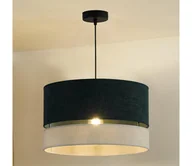 Lampy sufitowe - Duolla - Żyrandol na lince DOUBLE 1xE27/15W/230V śr. 40 cm zielony/szary - miniaturka - grafika 1