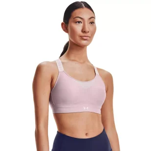 Biustonosz damski Under Armour Infinity High Bra - Bielizna sportowa damska - miniaturka - grafika 3