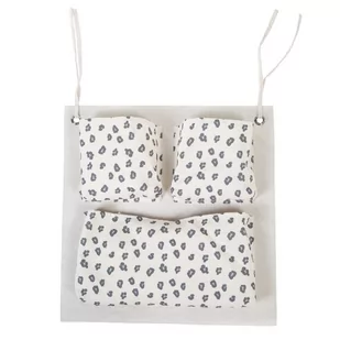 Childhome Organizer płócienny 50 x 48 cm Leopard - Pojemniki na zabawki - miniaturka - grafika 1