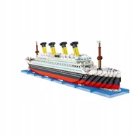 Klocki - Zestaw RMS Titanic Klocki 4404ELE Duży Statek - miniaturka - grafika 1