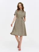 Sukienki - Szmizjerka z kolorowym printem - miniaturka - grafika 1