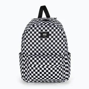 Plecak miejski dziecięcy Vans Old Skool Grom Check 18 l black/white - Plecaki - miniaturka - grafika 1