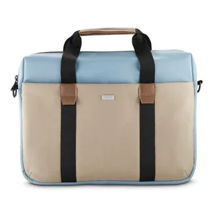 Torba na laptopa HAMA Silvan 13.3 - 14.1 cali Niebiesko-beżowy - Torby na laptopy - miniaturka - grafika 1