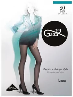 Rajstopy - Rajstopy Gatta Laura 20 Den Cienkie Lycra - grafika 1