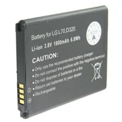 Baterie do telefonów - Bateria AccuCell odpowiednia dla LG D320, L70 Bateria BL-52UH - miniaturka - grafika 1
