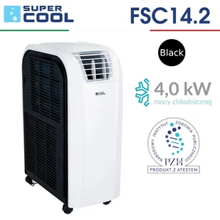 Fral Klimatyzator przenośny SUPER COOL FSC 14.2 Black - Klimatyzatory - miniaturka - grafika 1