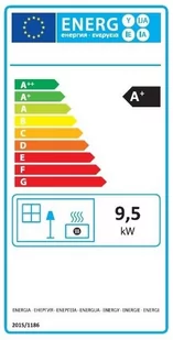 POMA Kuchnia, angielka 9,5kW, bez płaszcza wodnego (wyjście spalin: prawy, kolor: beżowy) + Nóżki zestaw do 4 szt do kuchni - spełnia anty-smogowy EkoProjekt 88880390 - Kuchnie węglowe - miniaturka - grafika 24