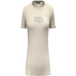 Salewa Pure Box Dryton T-shirt damski, Oatmeal, L - Koszulki i topy damskie - miniaturka - grafika 1