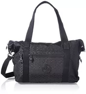 Torebki damskie - Kipling Damski Art Totes, Signature Emb, czarny - Sygnature Emb - jeden rozmiar - miniaturka - grafika 1