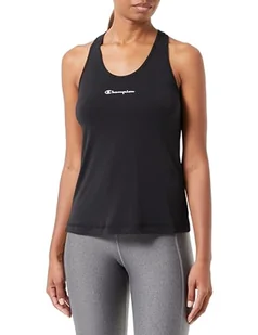 Champion Athletic C-Sport W-Stretch Blended Poly Tencel Jersey S-l Regular T-Shirt Damski, Czarny, XL - Koszulki i topy damskie - miniaturka - grafika 1