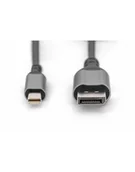 Kable komputerowe i do monitorów - Kabel adapter DIGITUS PREMIUM miniDisplayPort - DisplayPort 8K 60Hz miniDP/DP M/M 2m - miniaturka - grafika 1