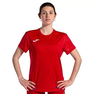 Koszulki i topy damskie - Joma Damska koszulka z krótkim rękawem, czerwona, M - grafika 1