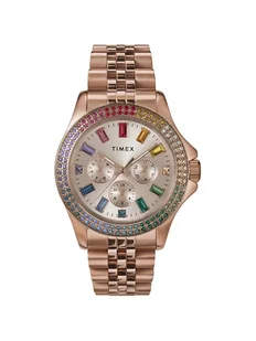 Zegarek Timex Zegarek TW2W34200 Różowe złoto - Zegarki męskie - miniaturka - grafika 1
