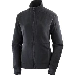 BLUZA SALOMON ESSENTIAL MIFLEECE FZ W C21151 - Koszulki sportowe damskie - miniaturka - grafika 1
