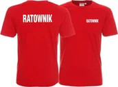 Odzież robocza - Promostars LPP - Koszulka męska RATOWNIK czerwona - miniaturka - grafika 1