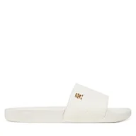 Klapki i japonki damskie - Klapki Tommy Hilfiger Th Monogram Poolside FW0FW08525 Biały - miniaturka - grafika 1