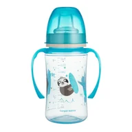Butelki dla niemowląt - CANPOL BABIES KUBEK TRENINGOWY NIEKAPEK 240ml 6m+ - miniaturka - grafika 1