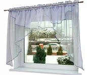 Firany - Firana Gotowa PARMA 350x150 WOAL Firanka Lambrekin - miniaturka - grafika 1