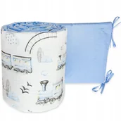 Ochraniacze do łóżeczka - OCHRANIACZ 210x30 DO ŁÓŻECZKA 140x70 SUPER JAKOŚĆ! - miniaturka - grafika 1