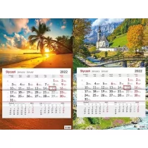 Sapt Kalendarz 2022 jednodzielny SB10 MIX - - Kalendarze - miniaturka - grafika 1