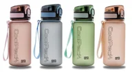 Shakery i bidony sportowe - Coolpack, bidon brisk mini pastel niebieski, 400 ml - miniaturka - grafika 1