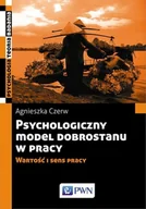 Psychologia - Wydawnictwo Naukowe PWN Psychologiczny model dobrostanu w pracy - Agnieszka Czerw - miniaturka - grafika 1