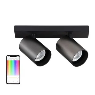 Oprawa oświetleniowa Yeelight Spotlight YLDDL-0083  1 żarówka Czarna - Lampy sufitowe - miniaturka - grafika 1