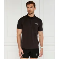 Koszule męskie - EA7 Polo | Regular Fit - miniaturka - grafika 1