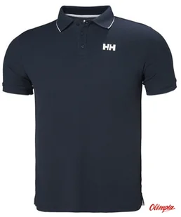 Koszulka męska HELLY HANSEN KOS POLO - Navy - Koszulki męskie - miniaturka - grafika 1