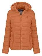 Kurtki damskie - Geographical Norway Kurtka pikowana w kolorze pomarańczowym - miniaturka - grafika 1