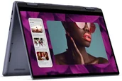 Laptopy 2w1 - Dell I7445-5333BLUDXBB Ryzen 5 8640HS/14" WUXGA 1920x1200 TouchScreen/16GB/SSD 512GB/BT/BLKB/x360/Win 11 Midnight Blue - miniaturka - grafika 1