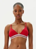 Stroje kąpielowe - Tommy Hilfiger Góra od bikini UW0UW05805 Czerwony - miniaturka - grafika 1