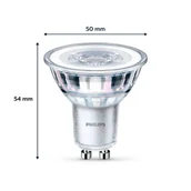 Żarówki LED - Philips żarówka LED GU10 3,5W 255lm 827 36° 6 szt. - miniaturka - grafika 1