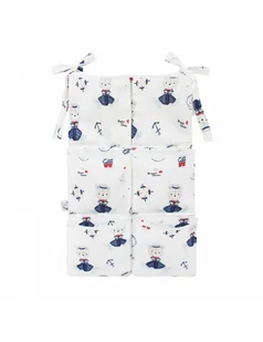 Bonjour Organizer do łóżeczka 65/40 Marynarz - Organizery na łóżeczko - miniaturka - grafika 1