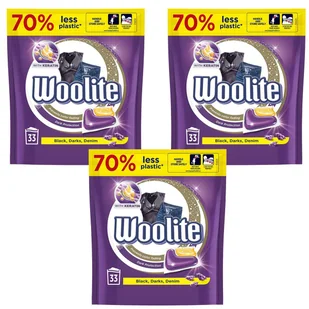 Zestaw Woolite Dark z keratyną Kapsułki do Prania Czerń, ciemne kolory i jeans 99 szt - Środki do prania Zestaw Woolite Dark z keratyną Kapsułki do Prania Czerń, ciemne kolory i jeans 99 szt - Środki do prania - miniaturka - grafika 1