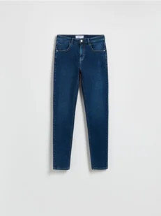Reserved - LADIES` JEANS TROUSERS - granatowy - Spodnie damskie - miniaturka - grafika 1