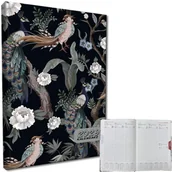 Kalendarze - EV-Corp Kalendarz 2026 A5 tygodniowy rozkładówka Pawie - kalendarz - miniaturka - grafika 1