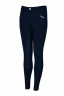 Bryczesy - Pikeur Bryczesy zimowe BRADDY GRIP SOFTSHELL młodzieżowe night blue - miniaturka - grafika 1