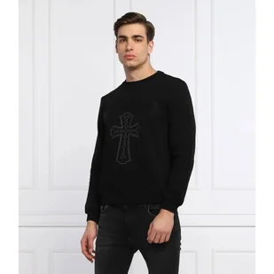 John Richmond Bluza SWALLOT Regular Fit - Bluzy męskie - miniaturka - grafika 1