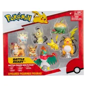 Figurki dla dzieci - Pokemon Figurki Bitewne 8 pak Seria 9, Figurka - miniaturka - grafika 1