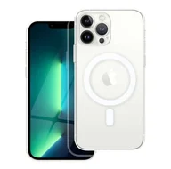 Etui i futerały do telefonów - OEM Futerał Clear Mag Cover Z Ochroną Aparatu Do Iphone 13 Pro Max - miniaturka - grafika 1