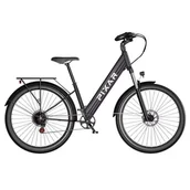Rowery elektryczne - PIXAR Cruiser Electric Bike 250W Motor 36V 12 8Ah Battery 27 5 inch Tires 25km/h Max Speed 100km Range Hydraulic Disc Bra - miniaturka - grafika 1
