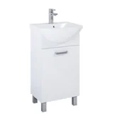 Szafki łazienkowe - Szafka łazienkowa z umywalką Elita Sunn 45 cm biały połysk RE169190008060 - miniaturka - grafika 1