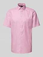 Koszule męskie - Koszula biznesowa o kroju Modern Fit z kołnierzykiem typu kent - miniaturka - grafika 1